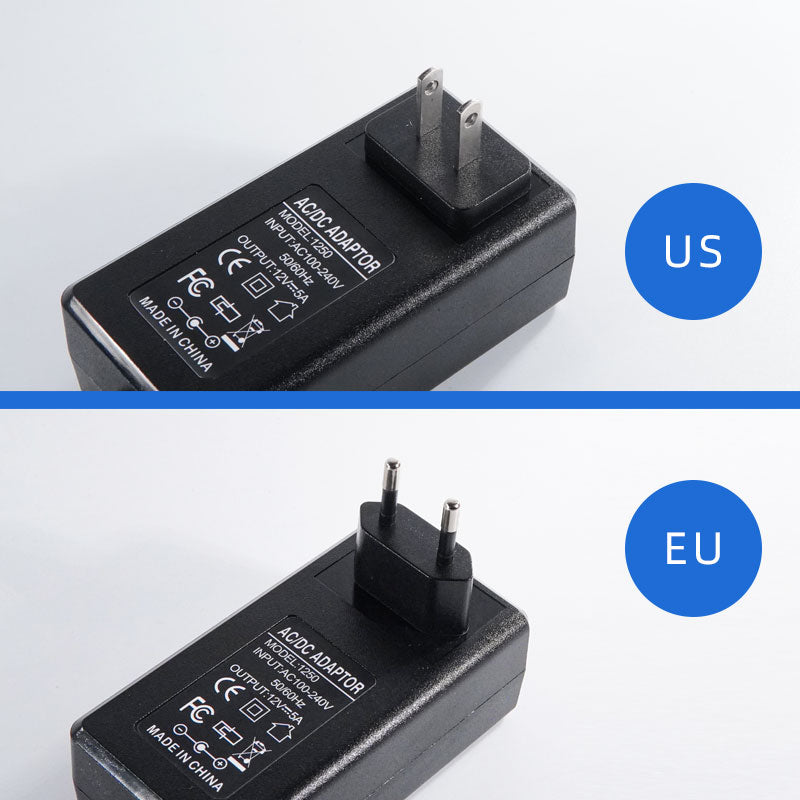 US Plug EU Plug power adapter