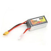 lipo battery pack 1800mAh 4S 65C with XT60 plug