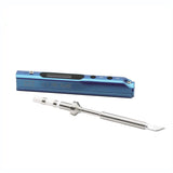 SQ-001 65w Adjustable Soldering Iron Blue with Tool Bags Sequre