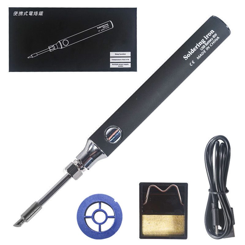 portable soldering iron
