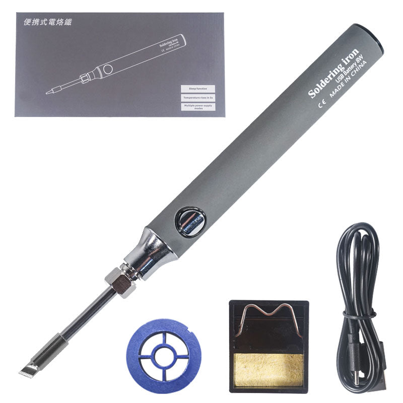 P8 wireless soldering iron USB charging portable built-in lithium battery home outdoor repair tool power 8W
