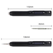  S20 Nano Electric Soldering Iron Dimensions
