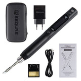 SEQURE S60 Nano Electric Soldering Iron Support PD/QC Power Supply Compatible with C210 Soldering Iron Tips Precision Electronic Mobile Phone Repair Tool Anti-static Soldering Pen