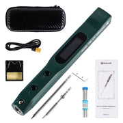SEQURE SI012 Pro soldering iron kit Green with T12 TS Tip