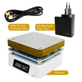 SEQURE T55 Smart Mini Constant Temp Adjustable Preheating Desoldering Station, for Phone / LED Lamp Beads / PCBA / Liquid Heating Repair Tool