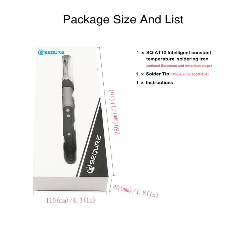 Adjustable Temperature Soldering Iron